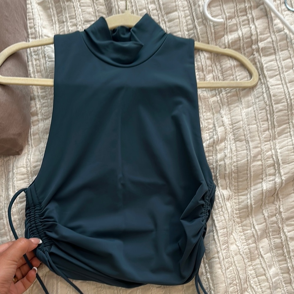 Zara Dark Teal Tank Top